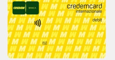 Credemcard internazionale estero