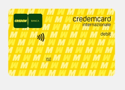 Credemcard internazionale estero